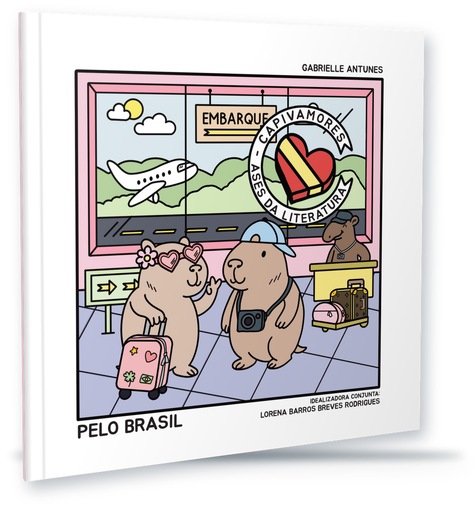Livro Capivamores – pelo Brasil, de Gabrielle Antunes